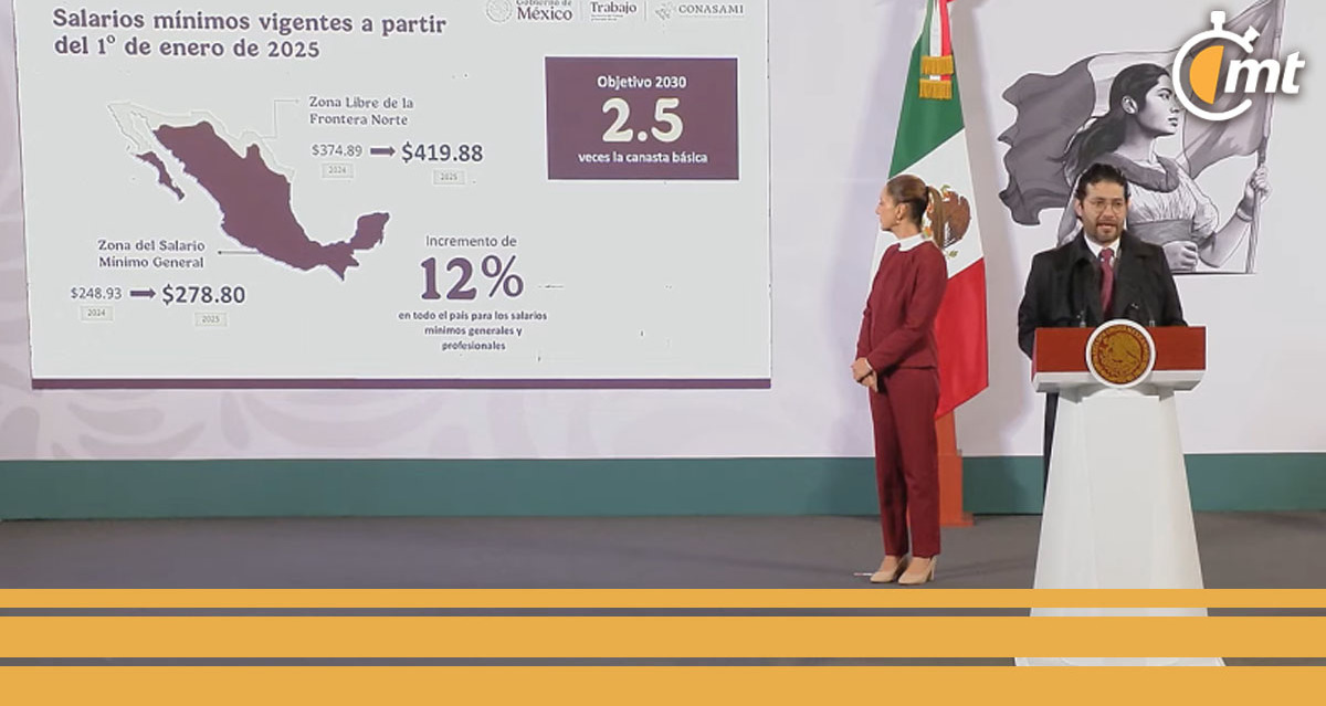 Sheinbaum habló acerca del aumento.