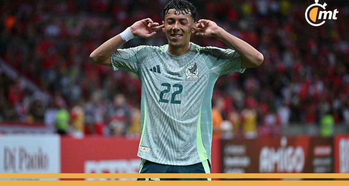 Jorge Ruvalcaba marcó el segundo gol de México en Beira-Rio (Imago7)