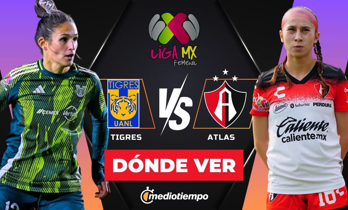 Dónde ver Tigres vs Atlas Liga MX Femenil: horario y canal EN VIVO