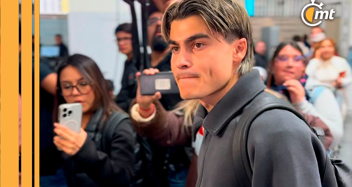 Luka Romero ya está en México. (Foto: Violeta Alva )