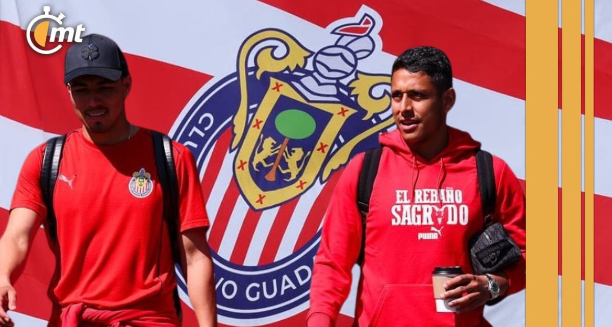 Erick Gutiérrez y Luis Romo se reencuentran en Chivas (Foto: Especial)