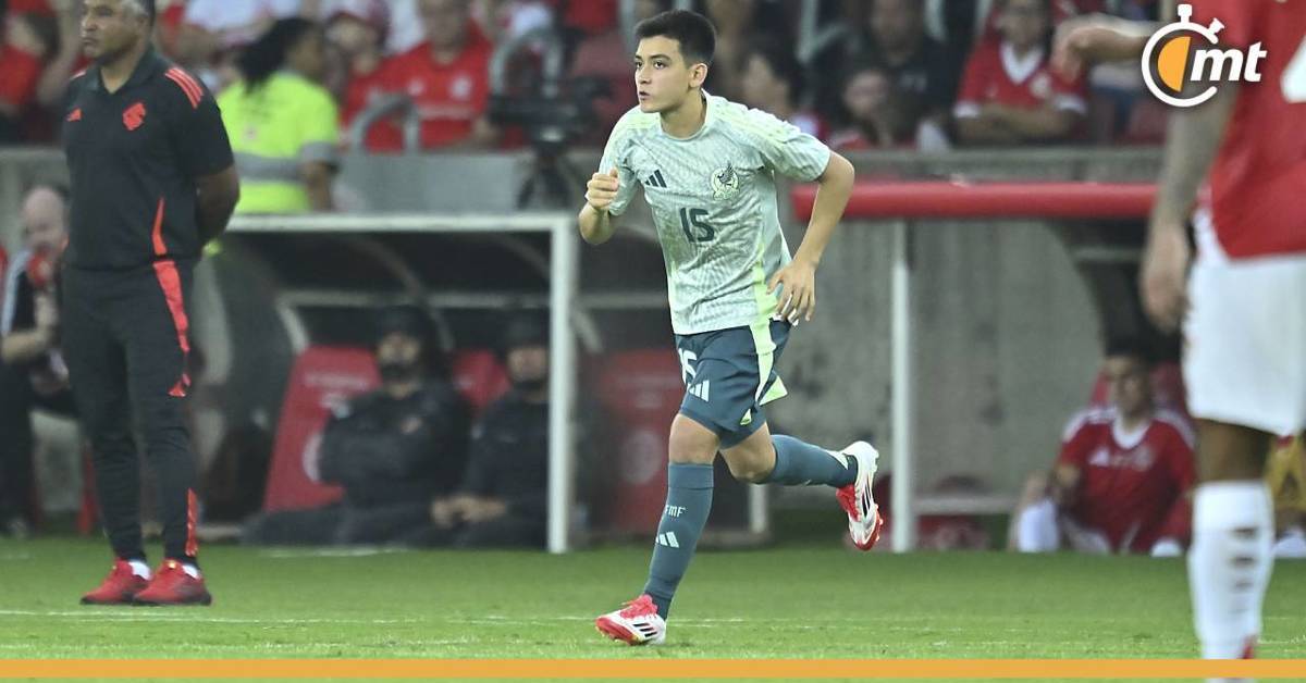 Gilberto Mora se convirtió en el jugador más joven en debutar con la Selección Mexicana (IMAGO7).