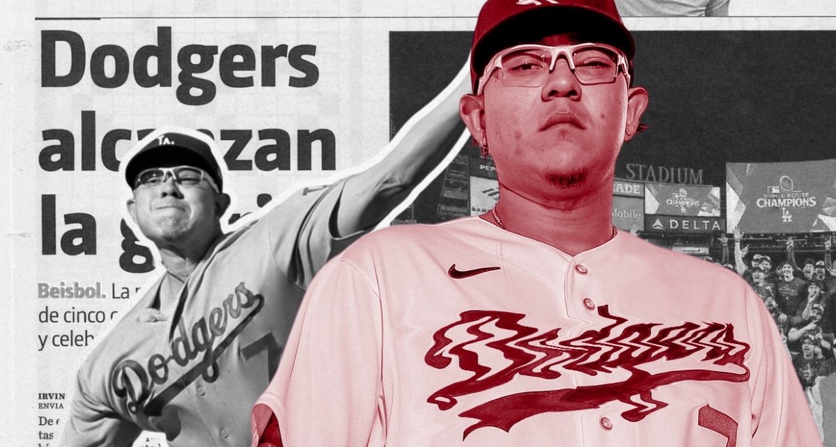 Julio Urías hizo historia con los Dodgers (Foto: Especial)