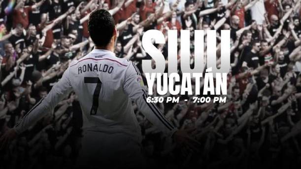 Imagen promocional del homenaje masivo a CR7 (Facebook)