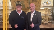 Infantino con Donald Trump en Florida (Foto: @gianni_infantino)