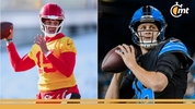 Quarterbacks de Chiefs y Lions (Foto: @NFL)