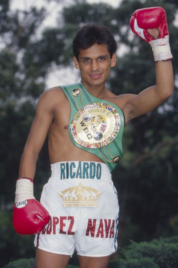 Ricardo López, leyenda del boxeo (Foto: Mexsport)
