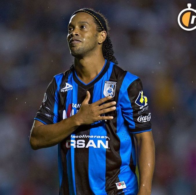 Ronaldinho alcanzó la Final con el Querétaro en su paso por la Liga MX (Imago7)