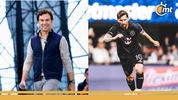Checo Pérez y Lionel Messi en sus respectivos eventos (Foto: @Sergioperez/LionelMessi)