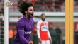 Chino Huerta en su festejo con el Anderlecht (Foto: AFP)