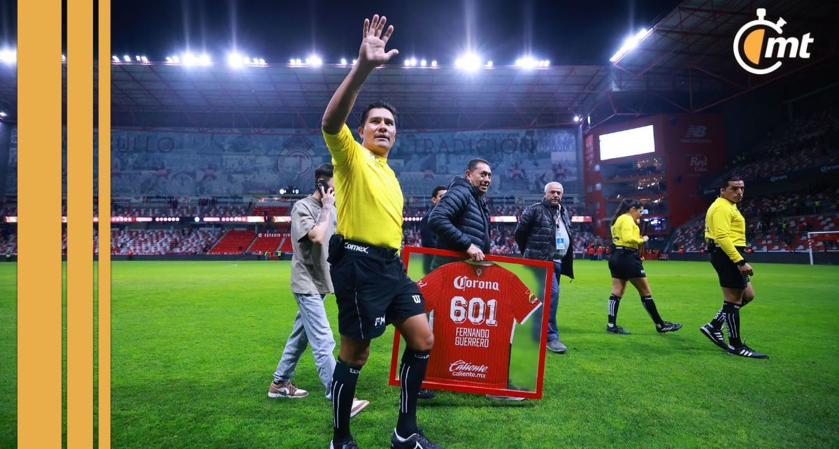 Fernando Guerrero se despidió hoy del arbitraje (Imago7)