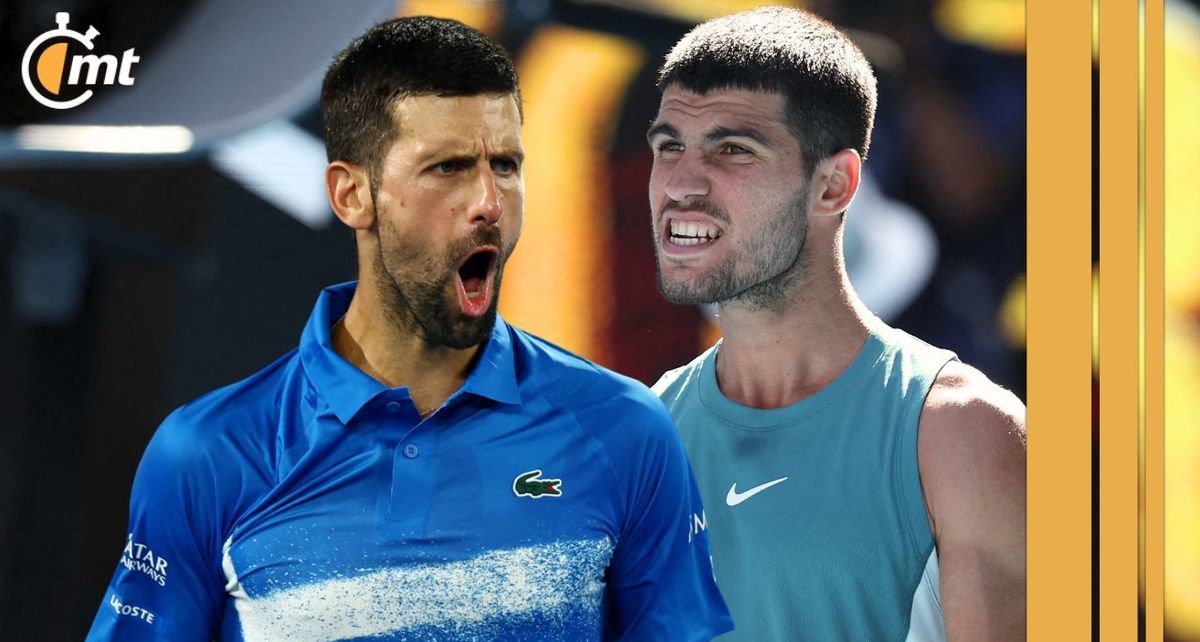 Novak Djokovic y Carlos Alcaraz se enfrentarán en Cuartos del Abierto de Australia (Reuters | AFP)