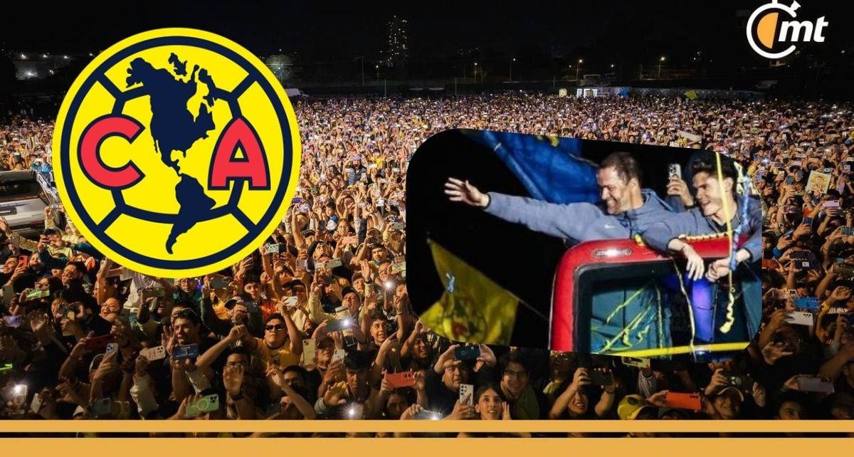 Fans del América abarrotaron el estacionamiento del Azteca (@ClubAmerica)