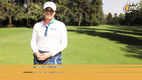 Gaby López en el torneo de golf de Xuntas. (Foto: Javier Ríos)