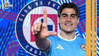 Luka Romero ya está registrado con Cruz Azul par ale CL2025 (Especial | FB Cruz Azul)