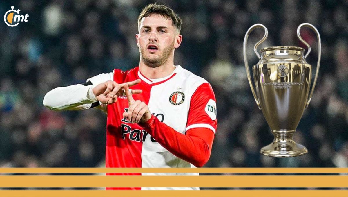 ¡Esto necesita el Feyenoord de Santi Giménez para avanzar en la Champions! Foto: Especial.