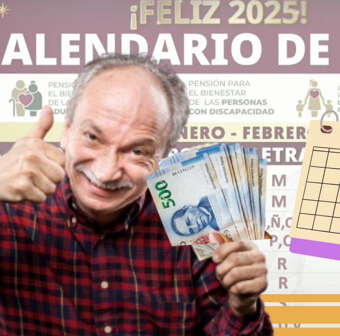 Pensión del Bienestar: Consulta el calendario de pagos del 13 al 18 de enero de 2025