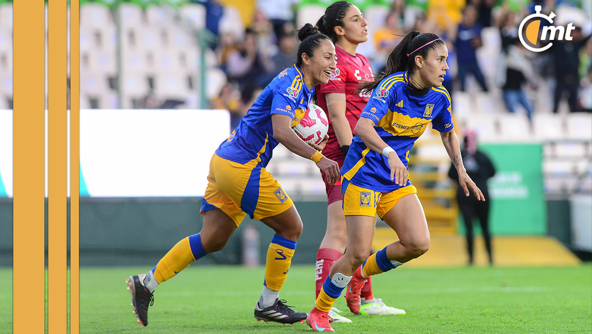 Tigres Femenil rescató un empate ante León. (Foto: Mexsport)