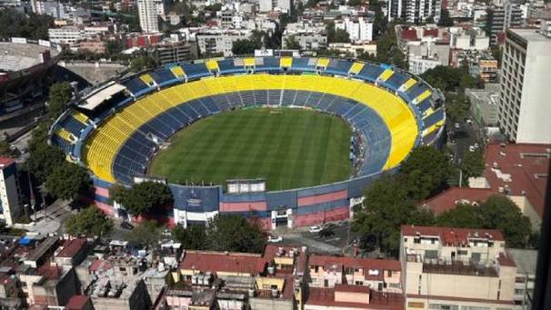 Así se ve el Estadio Azulcrema desde las alturas