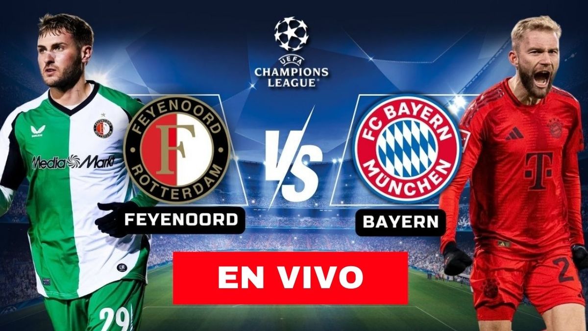 Dónde y a qué hora ver Feyenoord vs Bayern Munich EN VIVO UCL