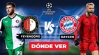 Consulta la previa de Feyenoord vs Bayern para ver EN VIVO Jornada 7 UCL. Foto: Mediotiempo