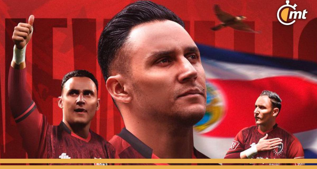 Keylor Navas fue anunciado como jugador de Newell's (@Newells)