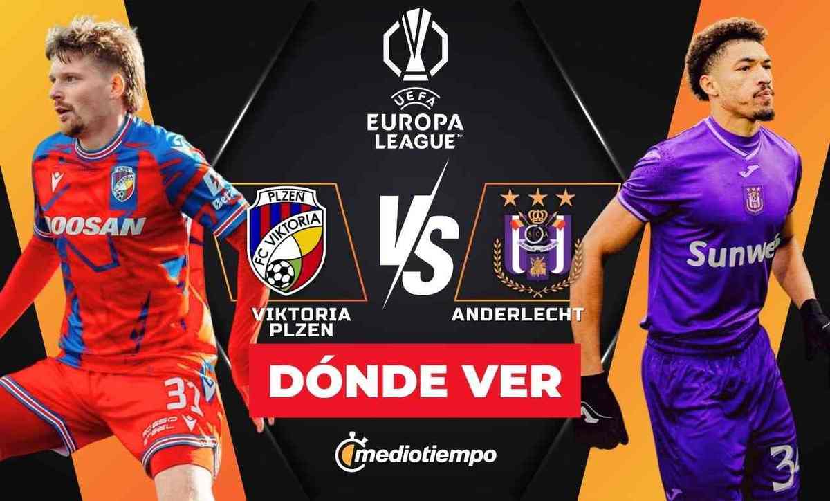 Europa League 2025: Viktoria Plzeň vs Anderlecht en VIVO jornada 7