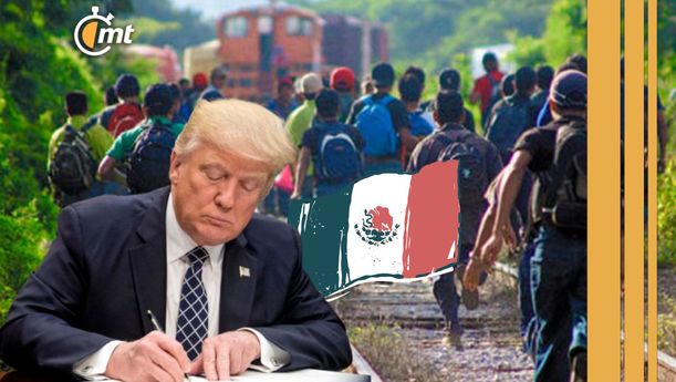 ‘Quédate en México’ programa de Donald Trump que implementará para frenar migración.