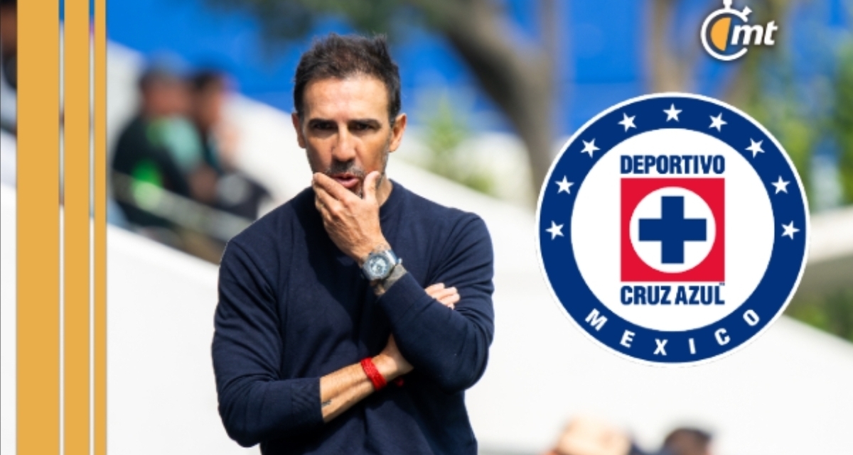 Vicente Sánchez técnico de la Sub-23 de Cruz Azul (Foto: Imago7)