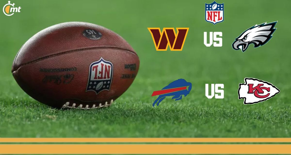 NFL 2025: Horarios y dónde ver las FINALES de CONFERENCIA. Foto: Especial.