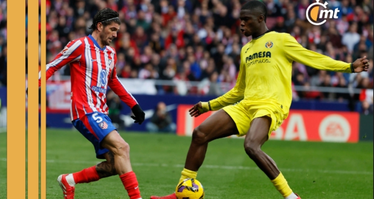Colchoneros y el Villarreal repartieron puntos (Foto: EFE)
