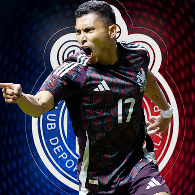 Orbelín Pineda vuelve a estar en la mira de Chivas. (Foto. Imago7)