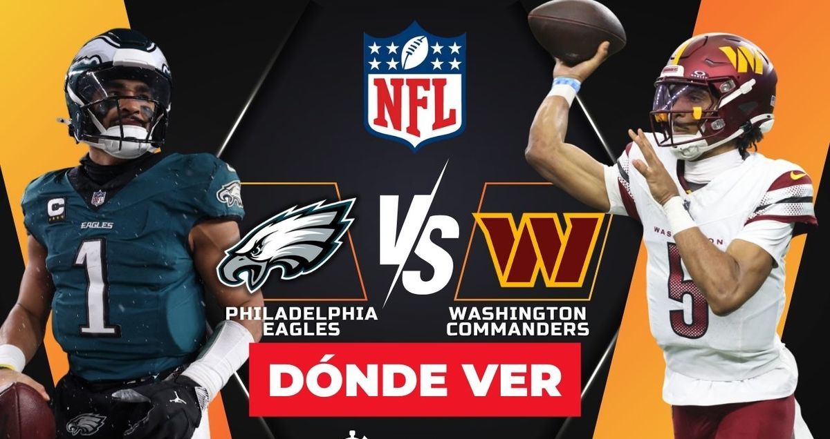Consulta la previa de Eagles vs Commanders para ver EN VIVO final de Conferencia Nacional 2025. Foto: Mediotiempo