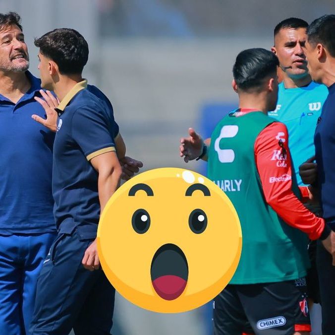 Gonzalo Pineda y Lema fueron expulsados del Pumas vs Atlas (Imago7)