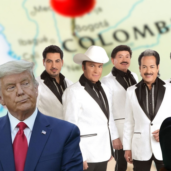 Gustavo Petro dedica canción de Tigres del Norte a Donald Trump. Foto: Especial