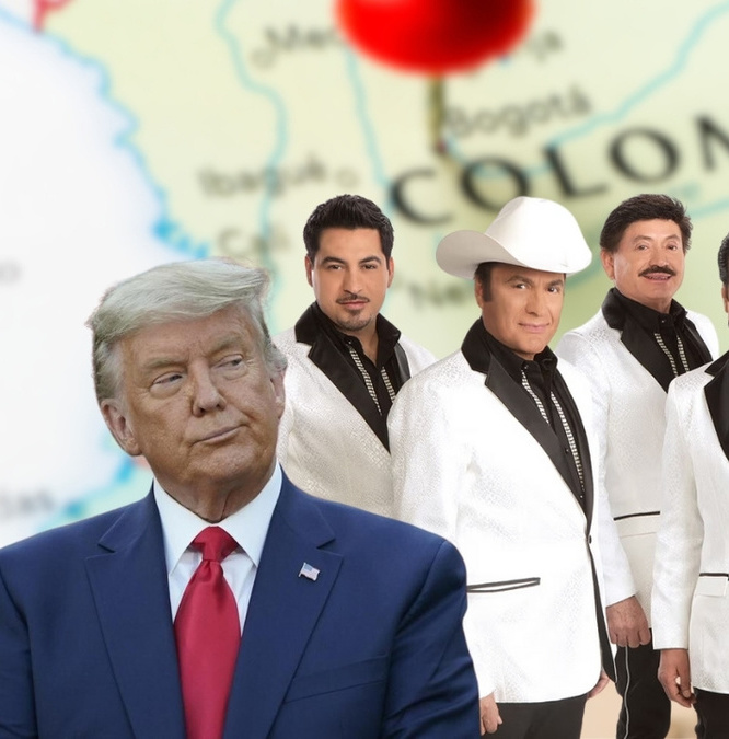 Gustavo Petro dedica canción de Tigres del Norte a Donald Trump. Foto: Especial