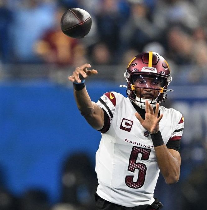 Jayden Daniels se perfila como uno de los próximos grandes quarterbacks de la NFL (Reuters)