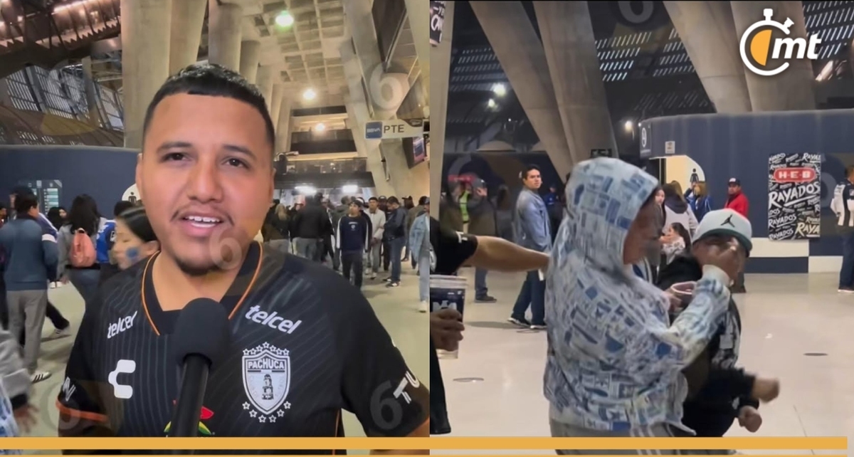 Momento de la agresión (Foto: Captura @MiltimediosDeportes)