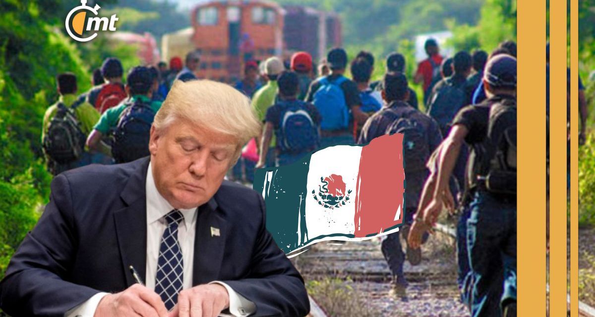 ‘Quédate en México’ programa de Donald Trump que implementará para frenar migración.