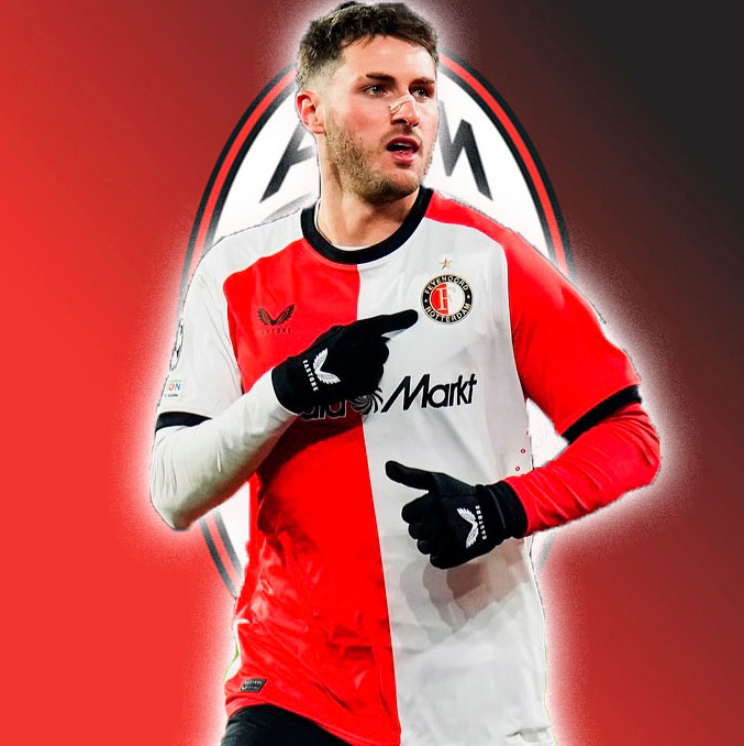 Santiago Giménez ya tendría un acuerdo con el Milan. (Foto: Instagram @sant.gimenez)
