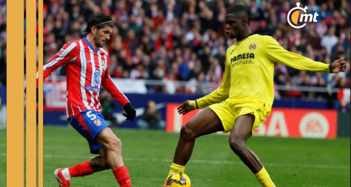 Colchoneros y el Villarreal repartieron puntos (Foto: EFE)