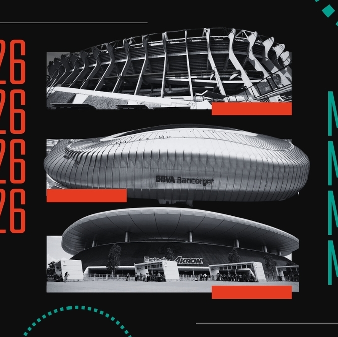 Estadios para el Mundial 2026 (Foto: Mediotiempo)