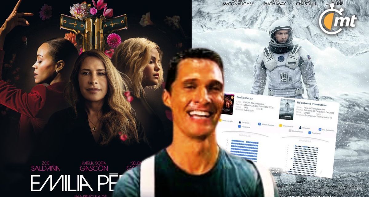 Interestellar supera a Emilia Pérez en taquilla durante su estreno: salas de cine vacías en México