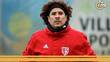 Memo Ochoa, en un entrenamiento con el AVS (@afs_viladasaves)