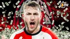 Santiago Giménez está en la mira del AC Milan (Facebook Feyenoord Rotterdam | Especial)