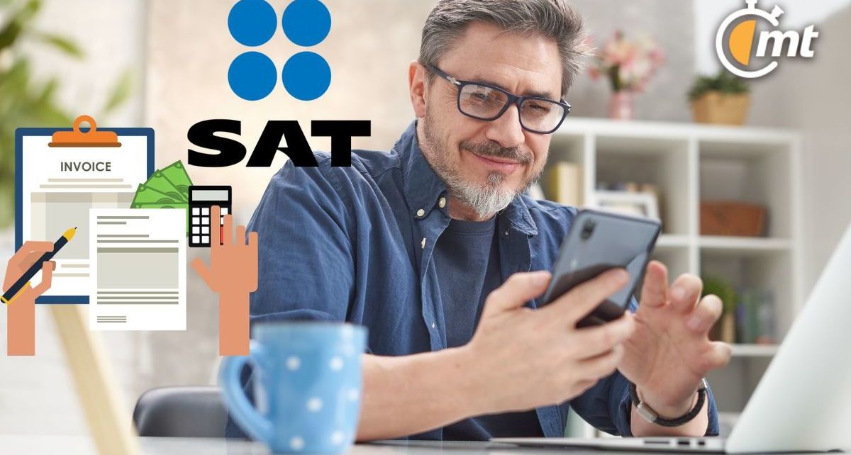 SAT: Así puedes generar tus facturas electrónicas en tu celular