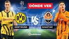 El Borussia Dortmund recibe al Shakhtar.