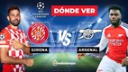 Girona vs Arsenal | Jornada 8 de la Champions League 2025