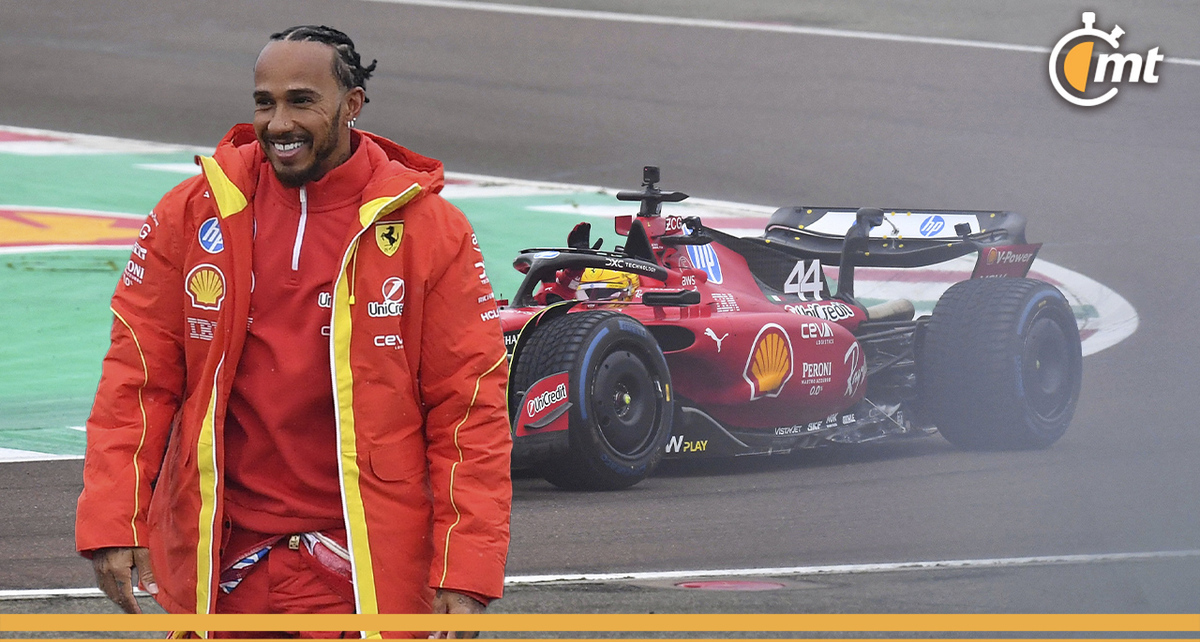 Lewis Hamilton tuvo un accidente en Barcelona. (FOTO: Reuters)