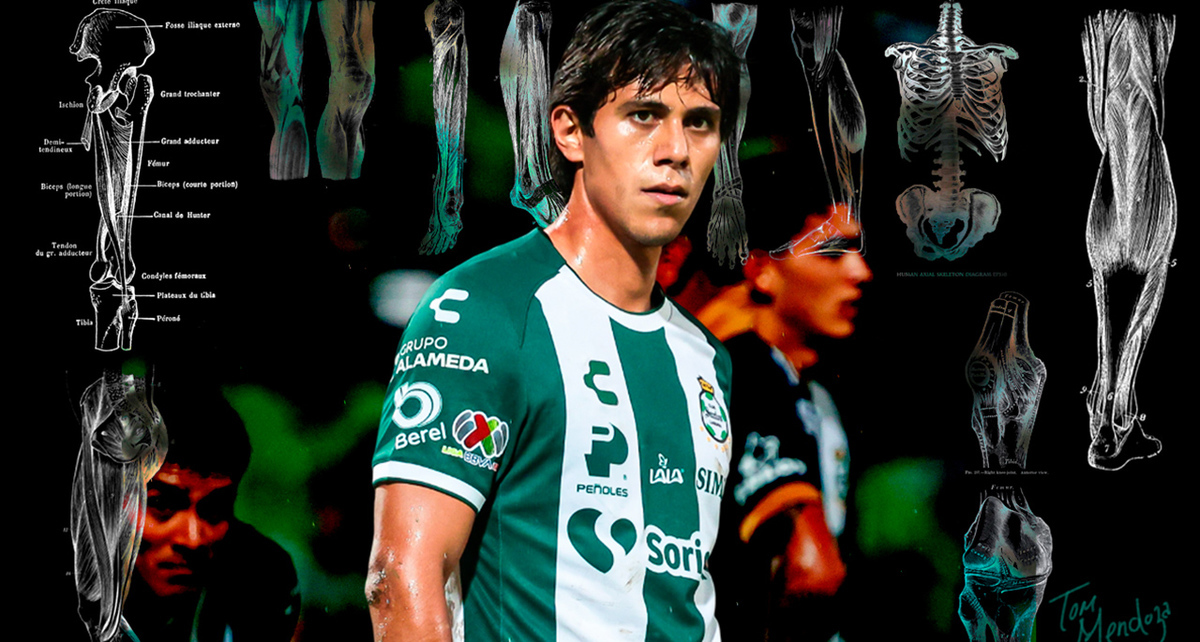 José Juan Macías está en otro proceso de recuperación con Santos. (FOTO: Leo Santillán)